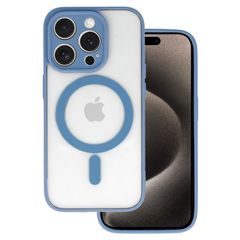 Acrylic Color pouzdro Iphone 15 Blue (s podporou bezdrátového nabíjení)