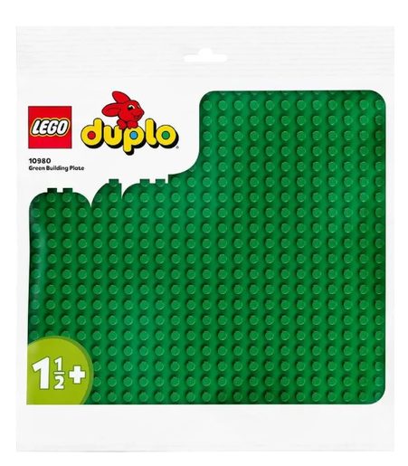 LEGO DUPLO 10980 PODLOŽKA NA STAVĚNÍ ZELENÁ