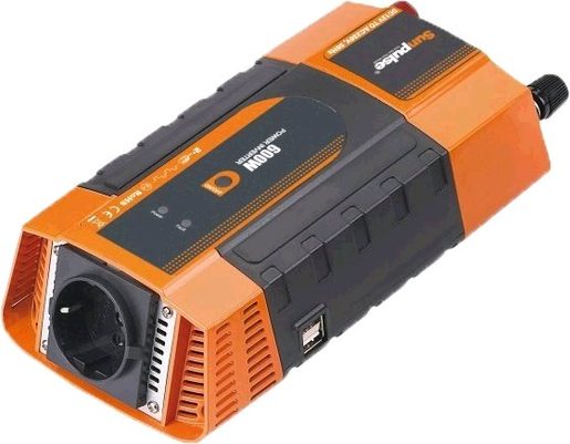 MĚNIČ NAPĚTÍ CARSPA PID400 12V/230V+USB 400W, MODIFIKOVANÁ SINUS, DIGITÁLNÍ DISPLAY