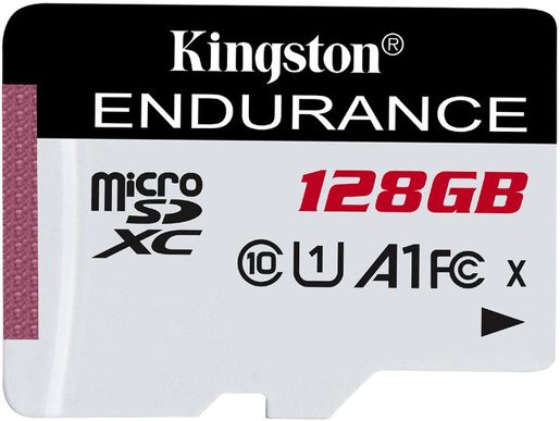 128GB MICROSDXC KINGSTON ENDURANCE CL10 A1 95R/45W BEZ ADAPTERU