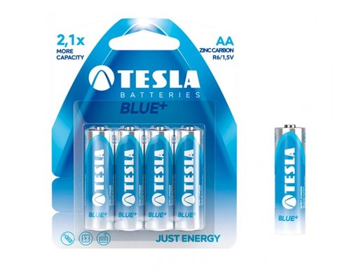 TESLA - BATERIE AA BLUE+, 4KS, R06