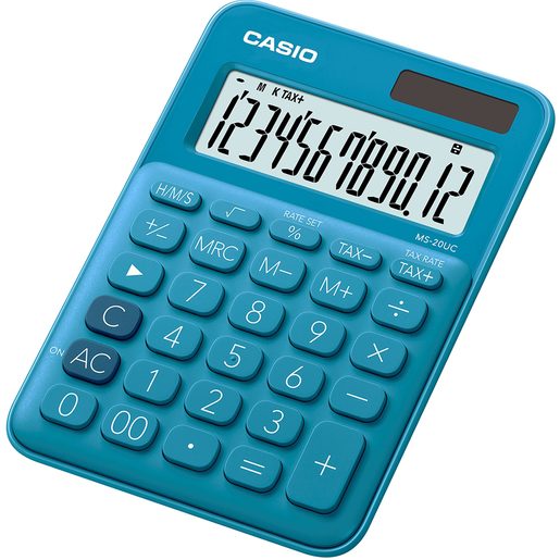 CASIO MS 20 UC BU - KALKULAČKA