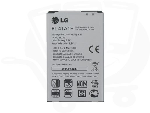 BL-41A1H LG BATERIE 2100MAH LI-ION (BULK)