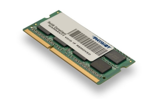 PATRIOT 4GB SO-DIMM DDR3-1600MHZ 1,35V SR