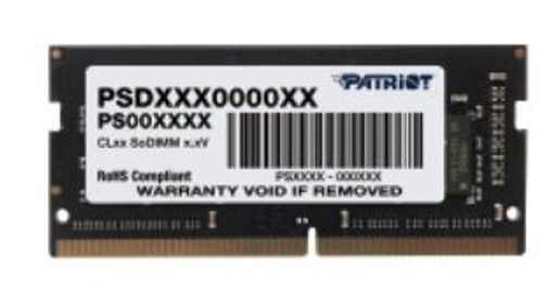 SO-DIMM 16GB DDR4-3200MHZ PATRIOT CL22 SR