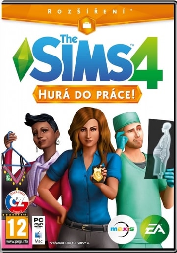 PC CD - THE SIMS 4 - HURÁ DO PRÁCE