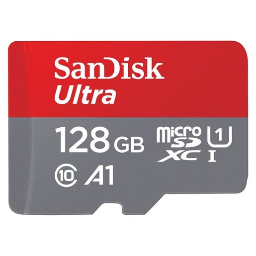 SANDISK ULTRA MICROSDXC 128GB 120MB/S + ADAPTÉR