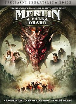 DVD Merlin a válka draků (Digipack)