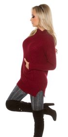 Dámsky pletený sveter s rolákom