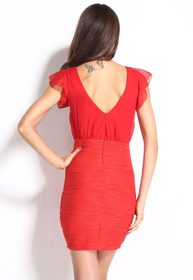 Červené dámské šaty