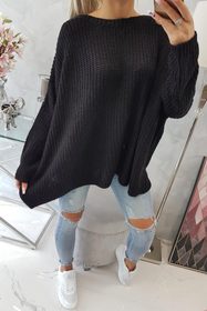 Čierny sveter