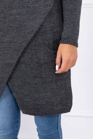Dámský svetr s kapucí