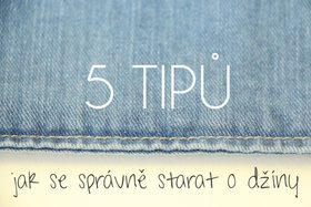 5 tipů jak se správně starat o džíny