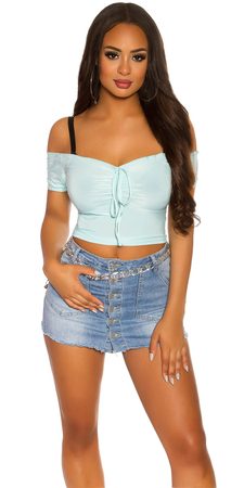 Letní crop top