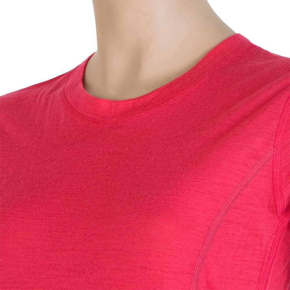 MERINO ACTIVE dámské triko kr.rukáv magenta