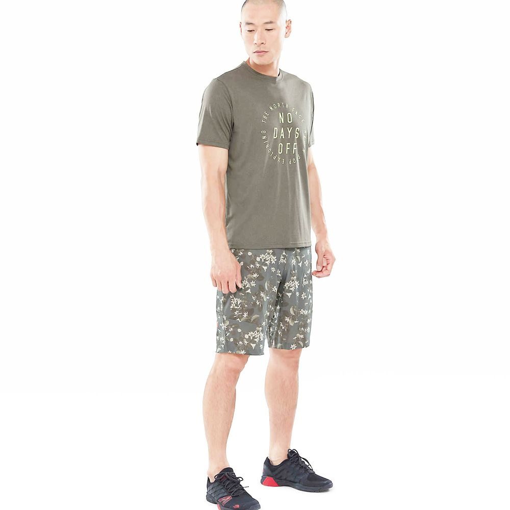 Ma Graphic Reaxion Amp Crew, leaf heather