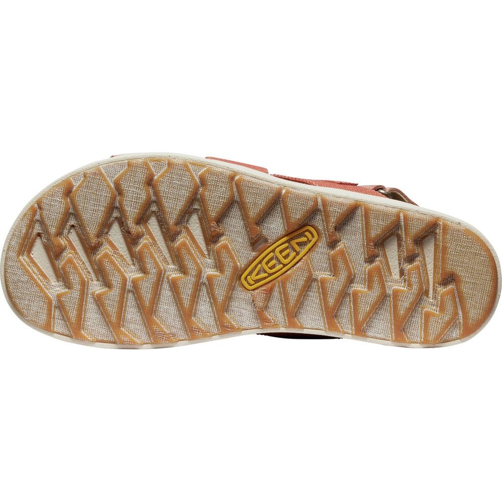 ELLE CRISS CROSS WOMEN, baked clay/cork