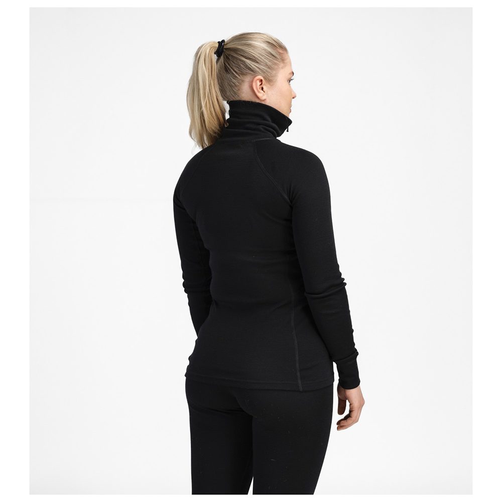 WarmWool polo W's Jet Black