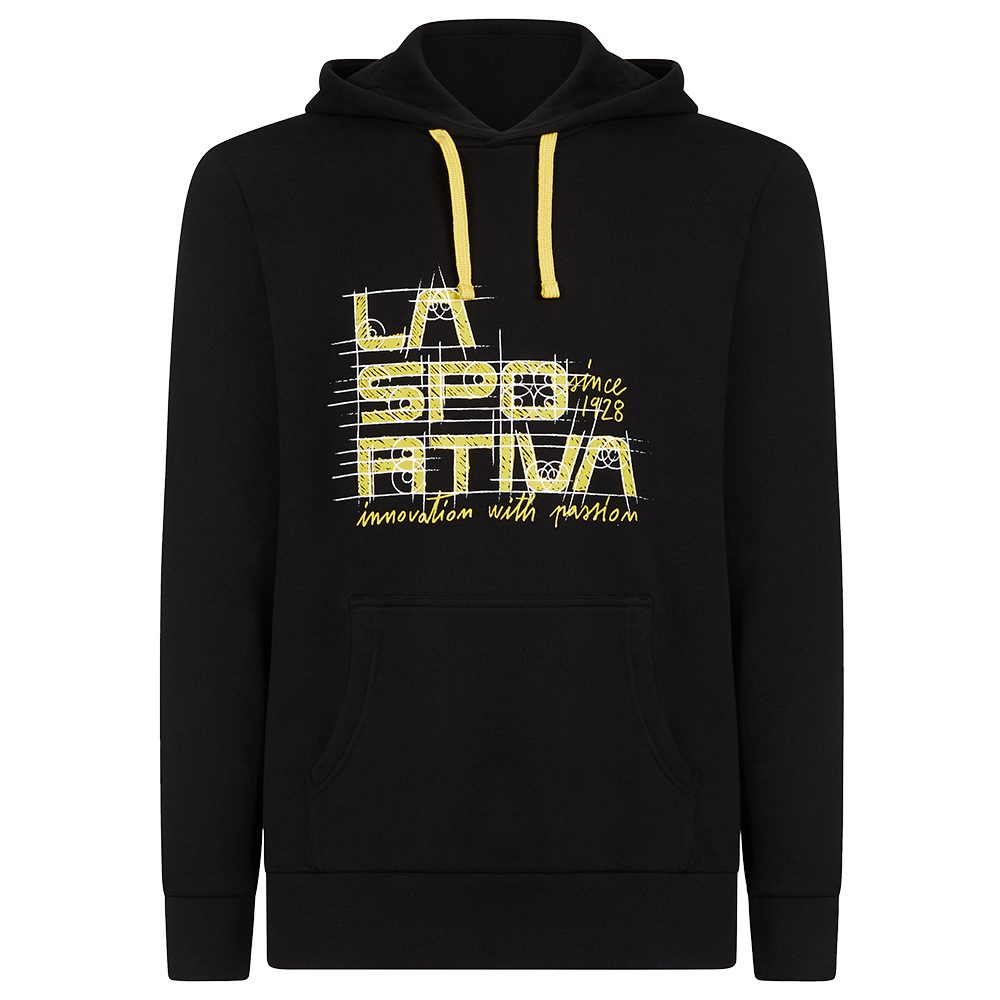 Project Hoody Men Black/Yellow