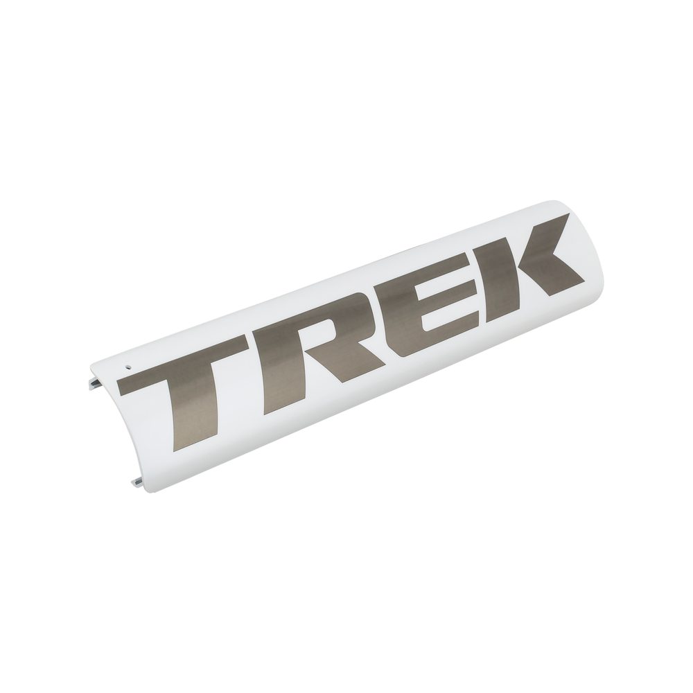 Trek 2021 Powerfly 29 Battery Cover Crystal White/Black Chrome