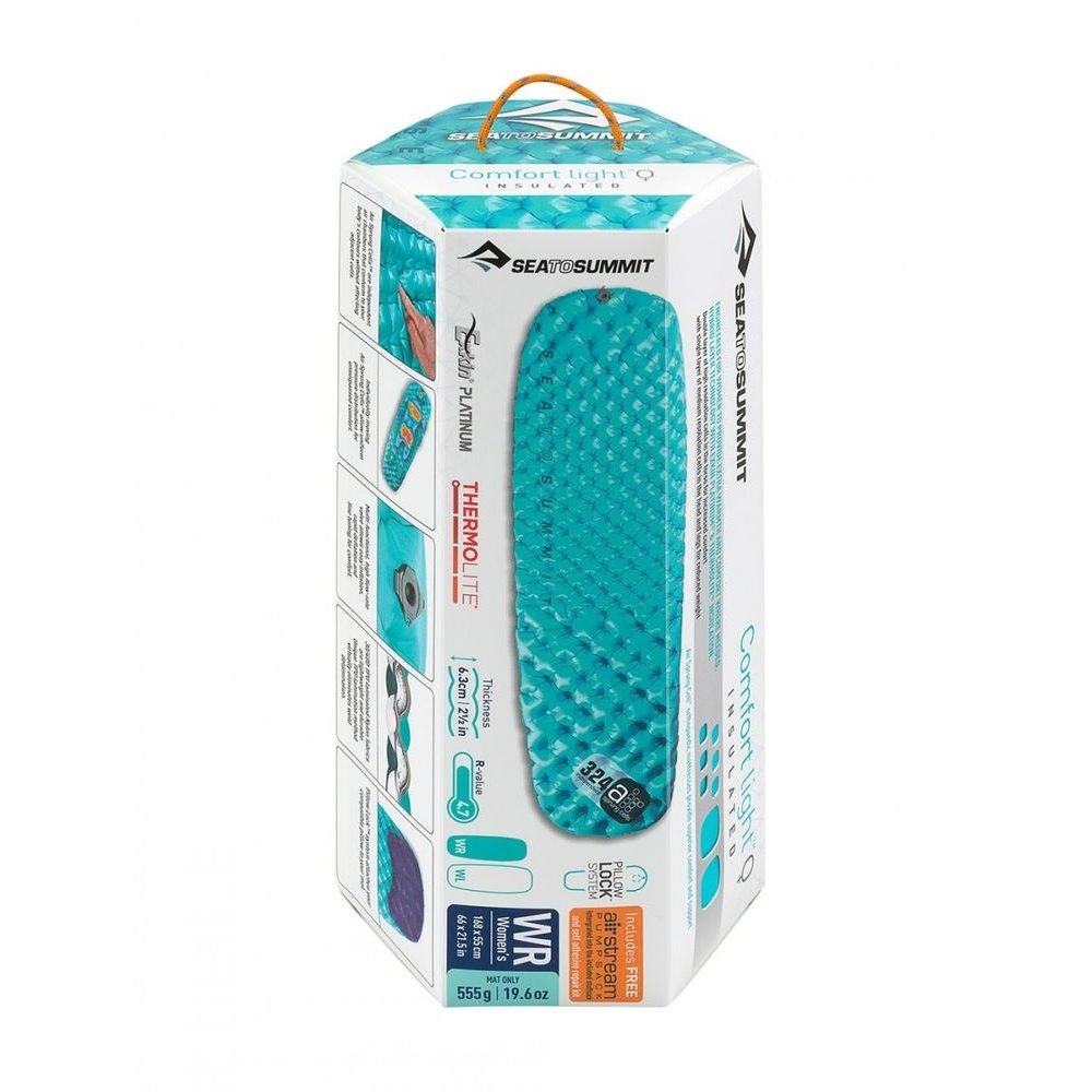 Comfort Light Insulated Air Mat Women's Regular Carribean