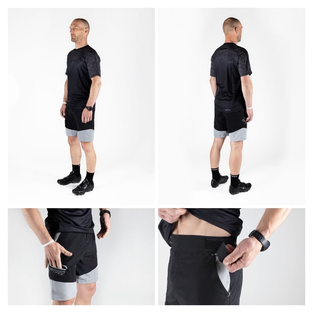STORM with removable insert, black-grey