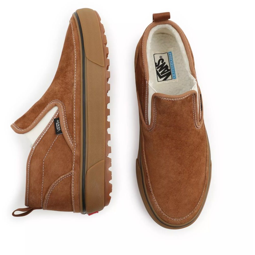 UA Mid Slip MTE-1, chipmunk/gum/suede