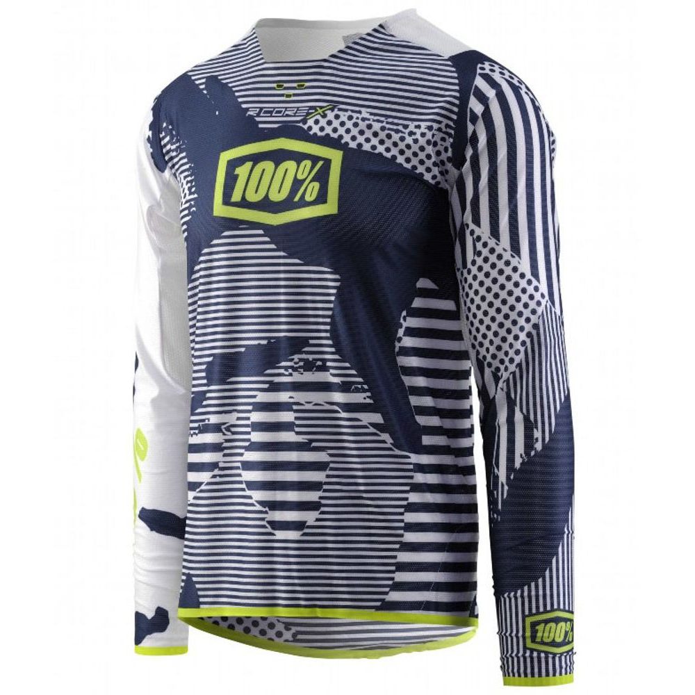 R-Core-X DH LS Jersey White Camo