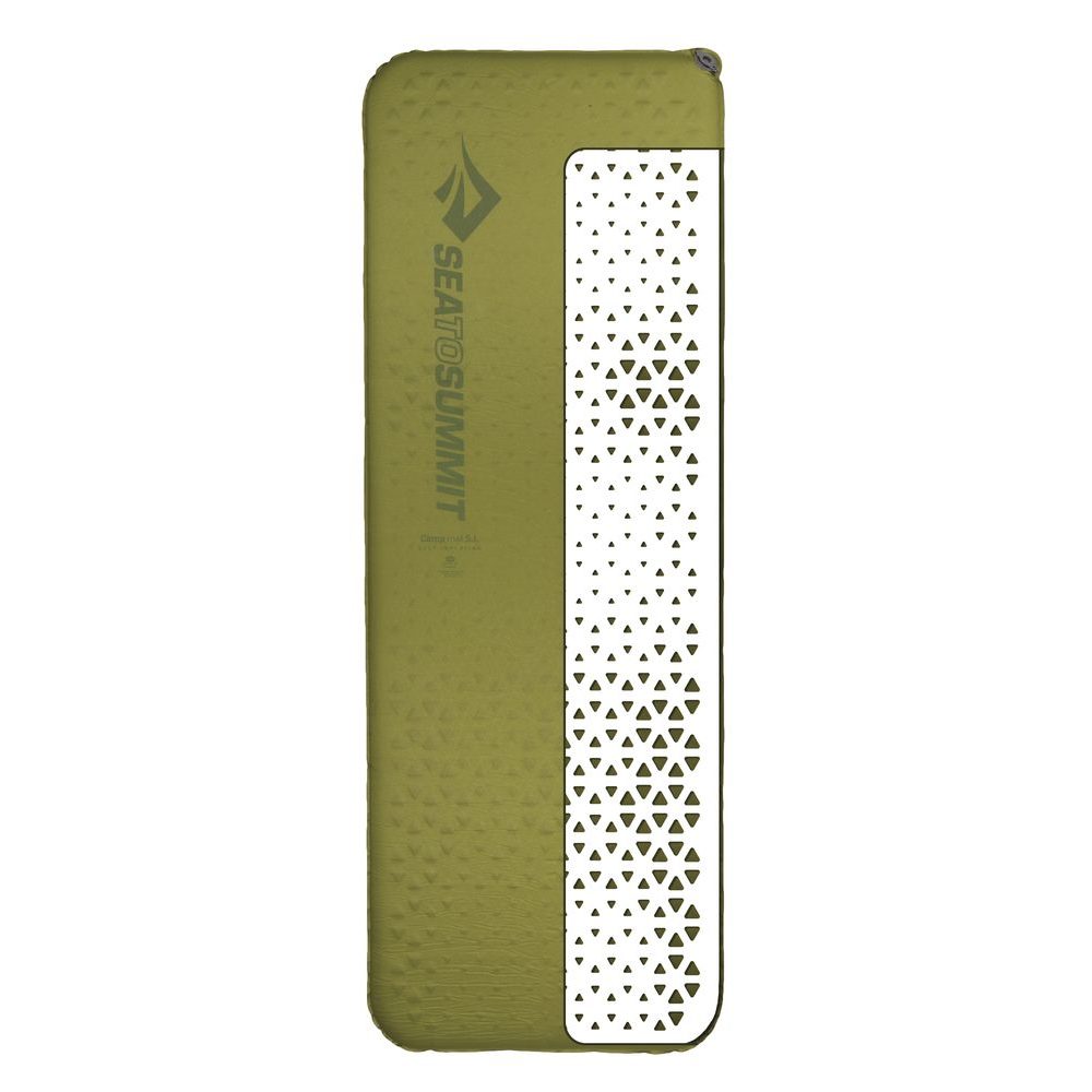 Camp Mat Self Inflating Mat Rectangular Large Olive