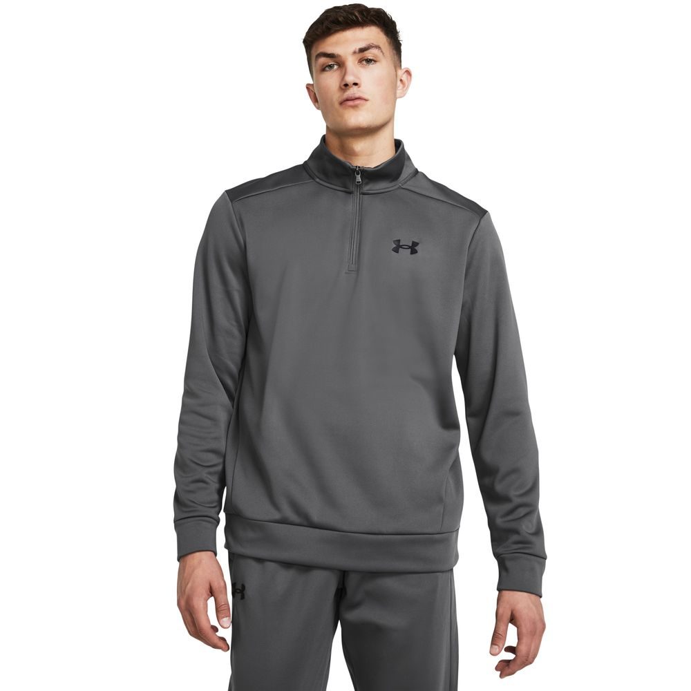 Armour Fleece 1/4 Zip, Castlerock / Black