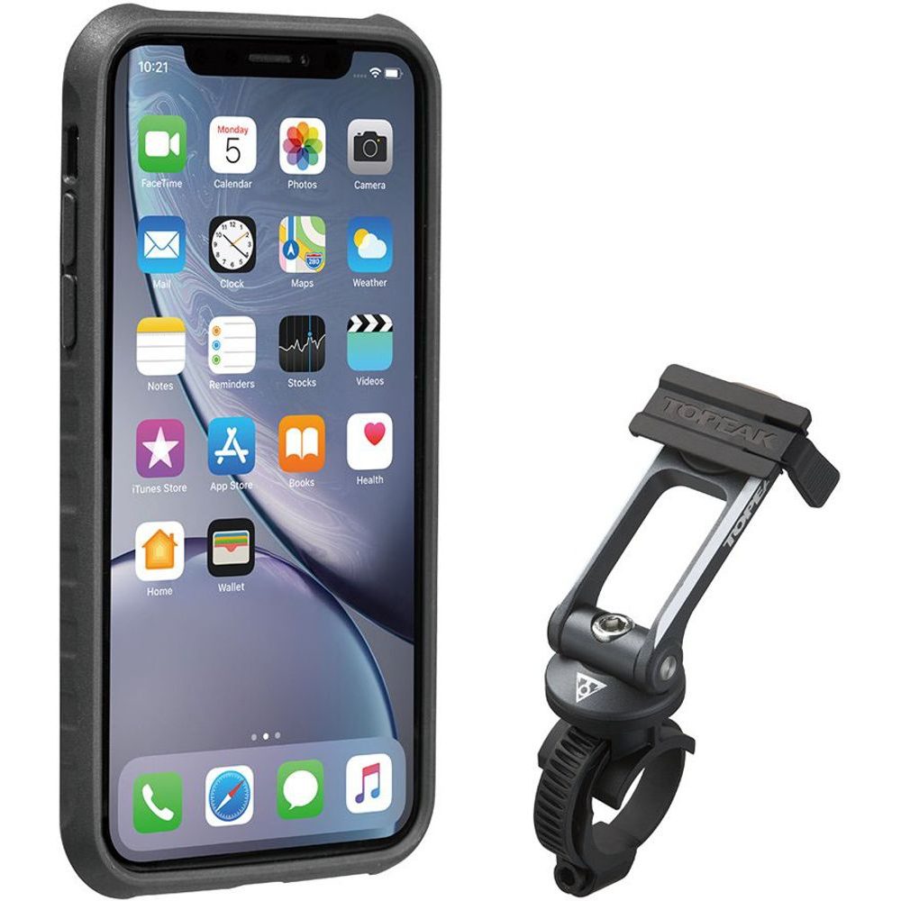 RIDECASE pro iPhone XR černá/šedá