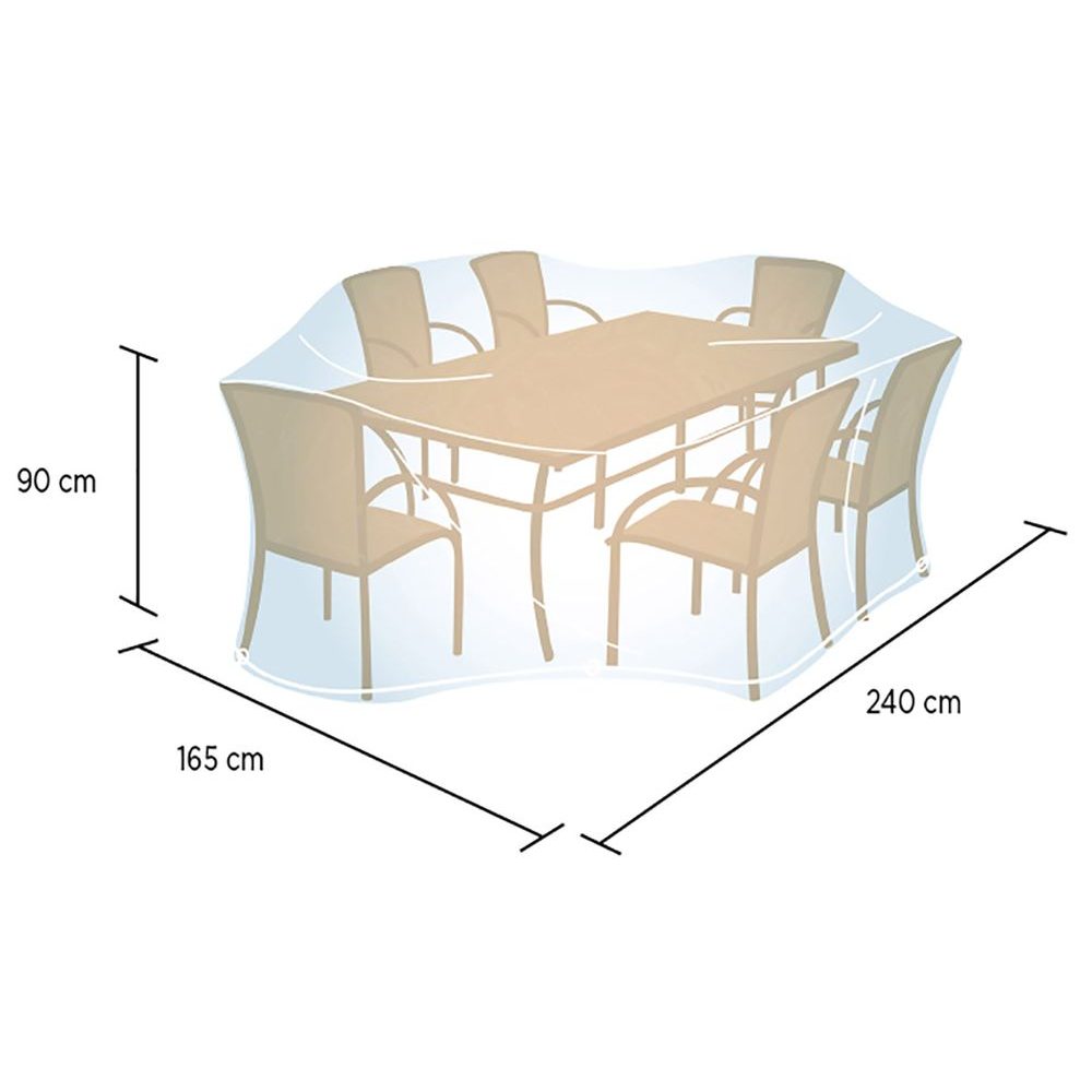Protective furniture cover Rectangular L