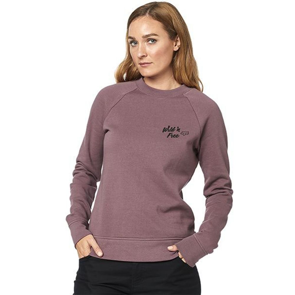 Wild N Free Crew Fleece purple