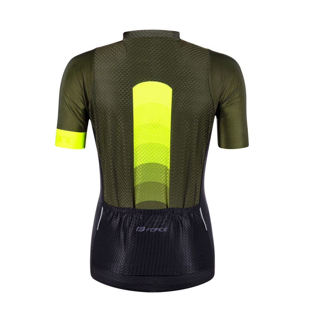ASCENT LADY neck sleeve, green-fluo