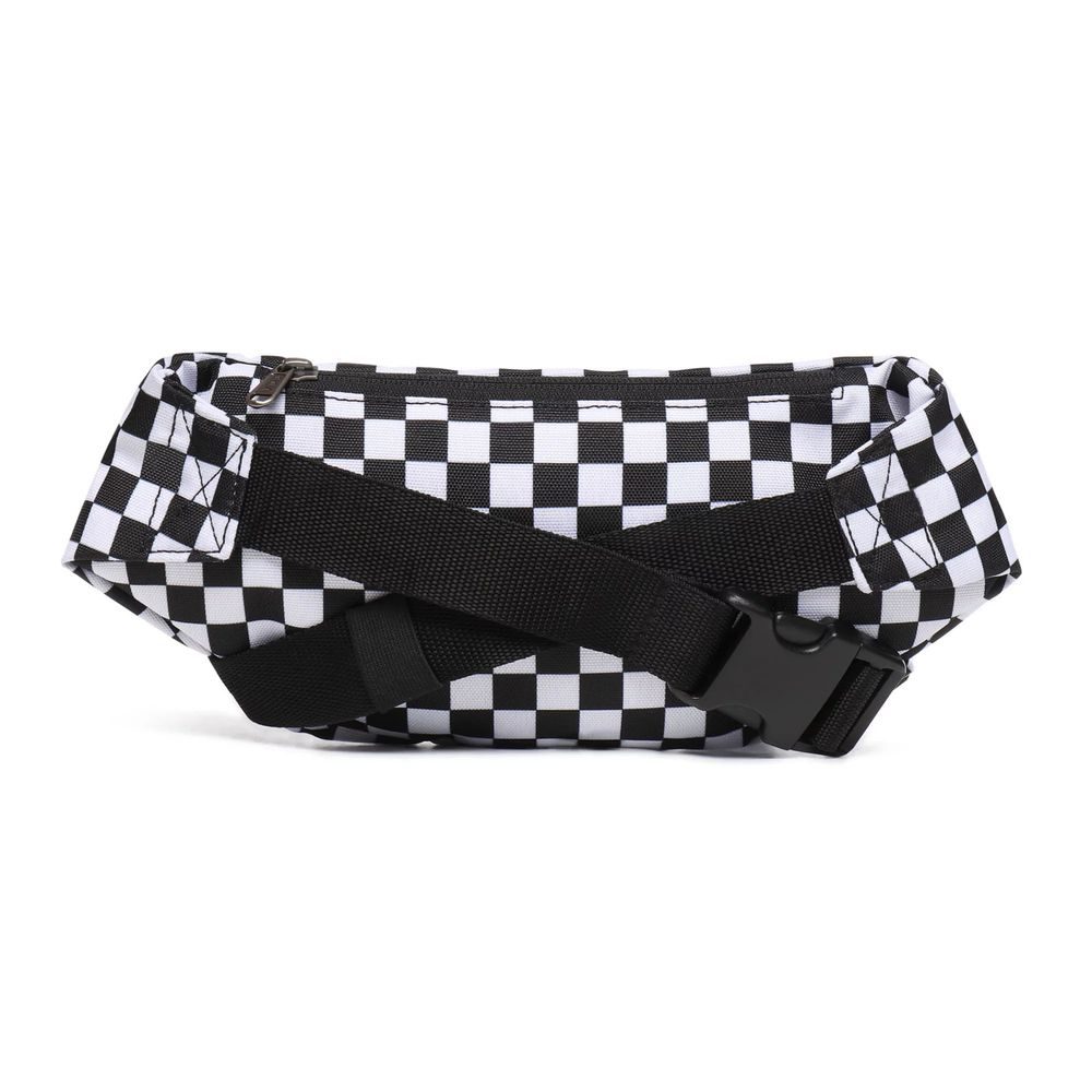MN MINI WARD CROSS BODY Black/White Check