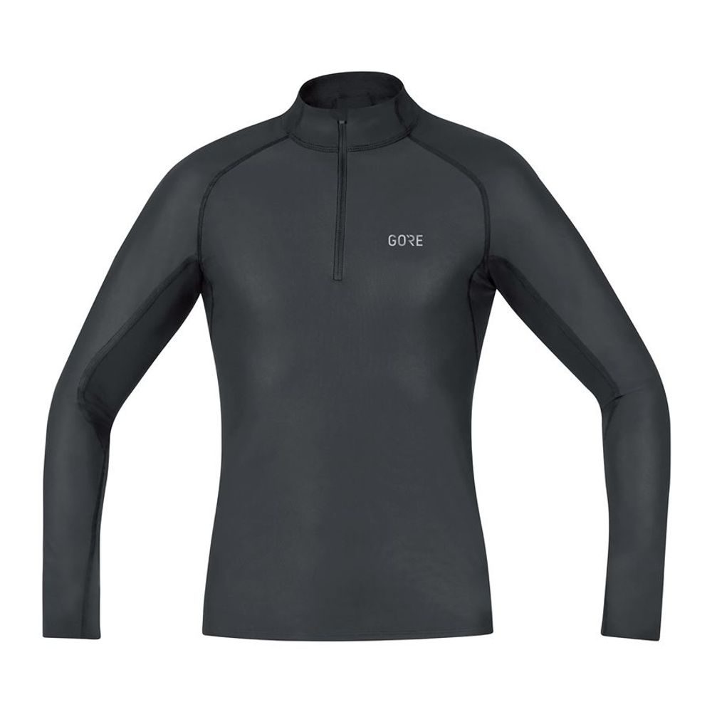 M GWS BL Thermo Turtleneck, black