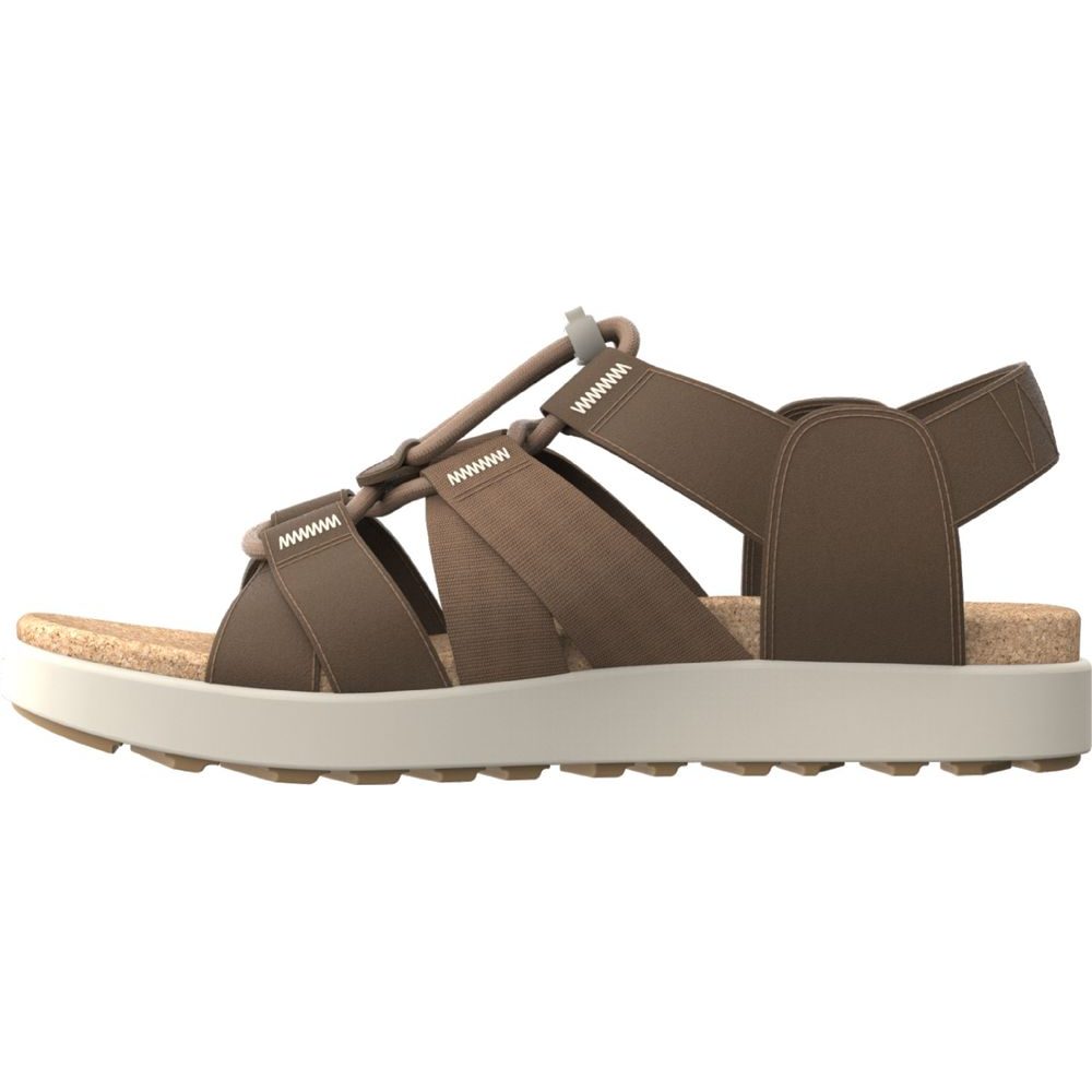 ELLE MIXED STRAP WOMEN, toasted coconut/birch