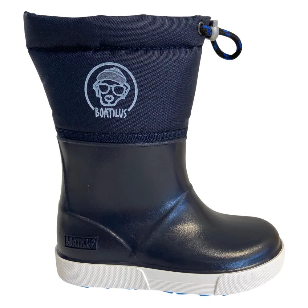 PENGUY RAIN BOOT WORM LINING C navy