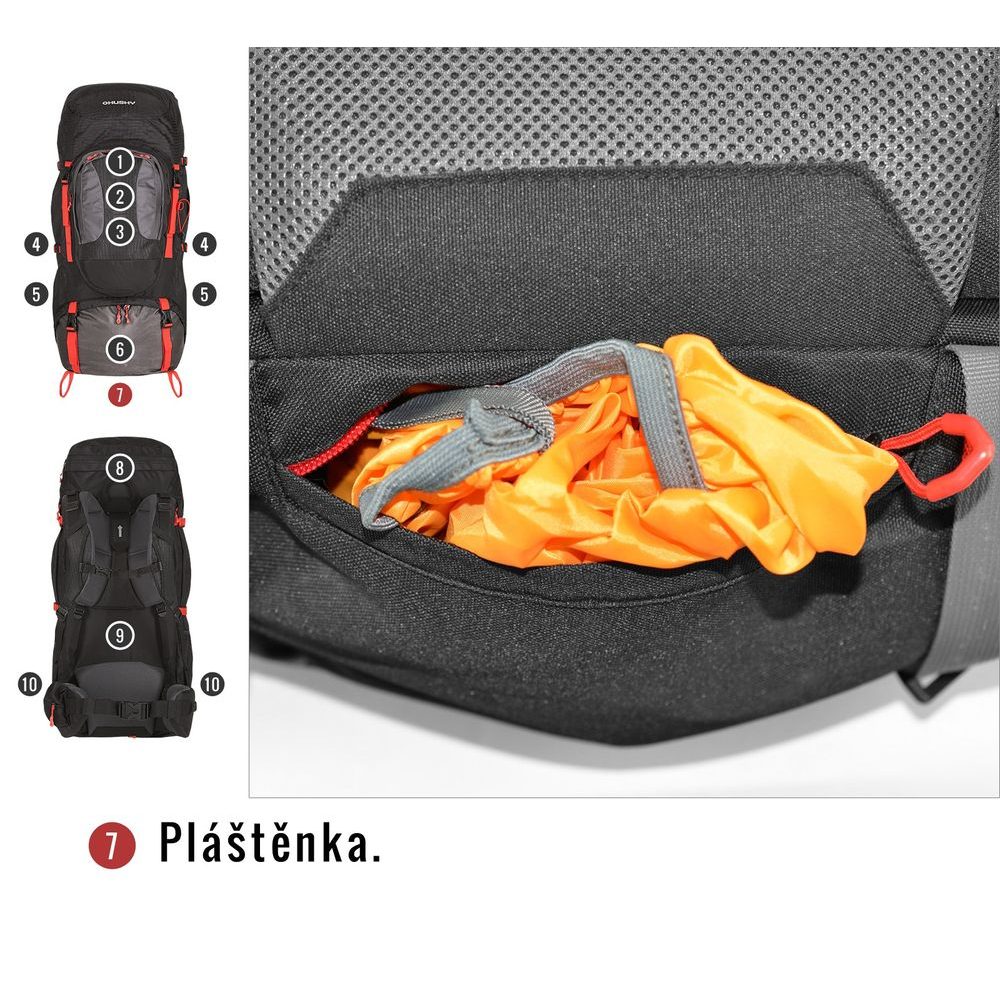 Samont 60+10 l černá