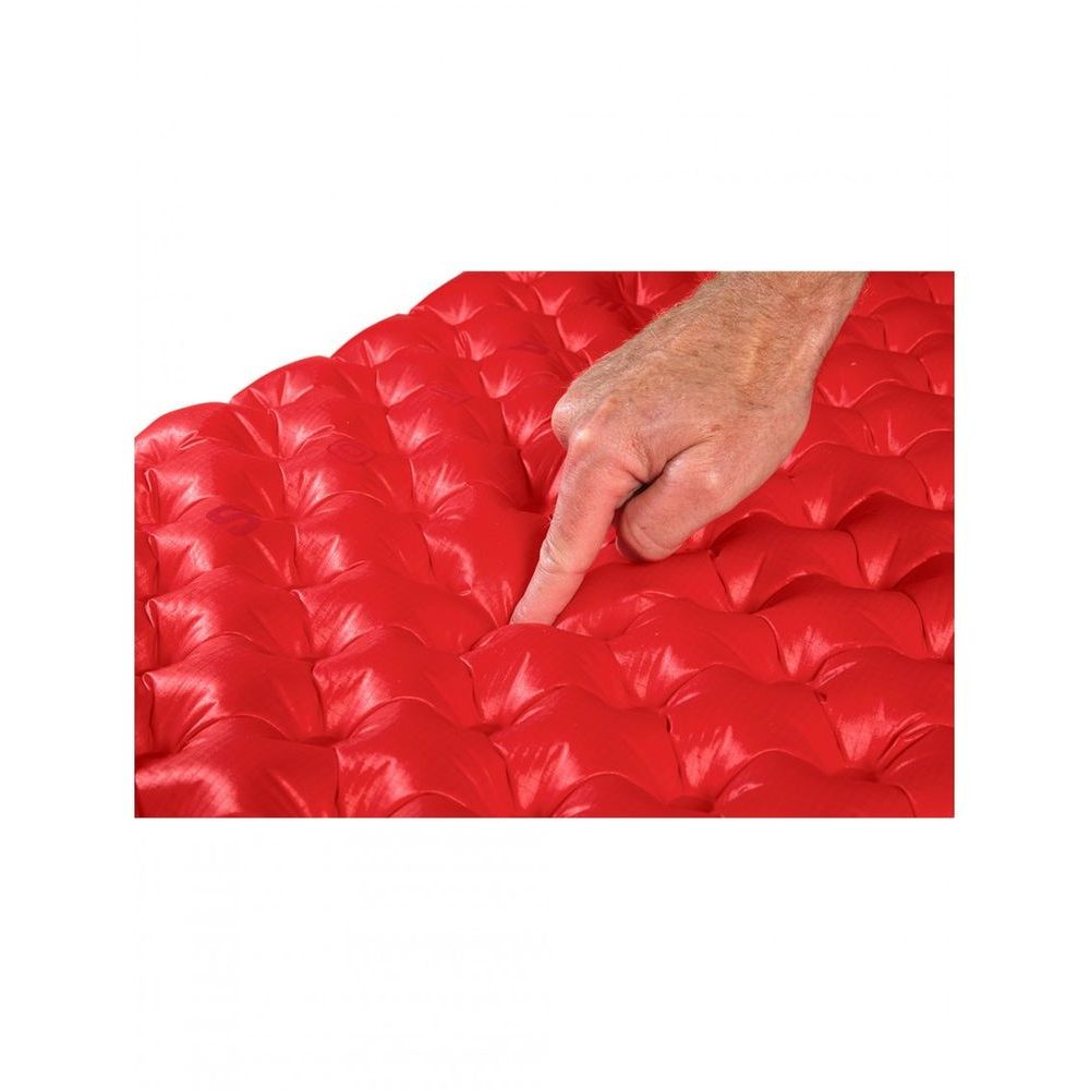 Comfort Plus XT Insulated Air Mat Rectangular Regular Wide Red