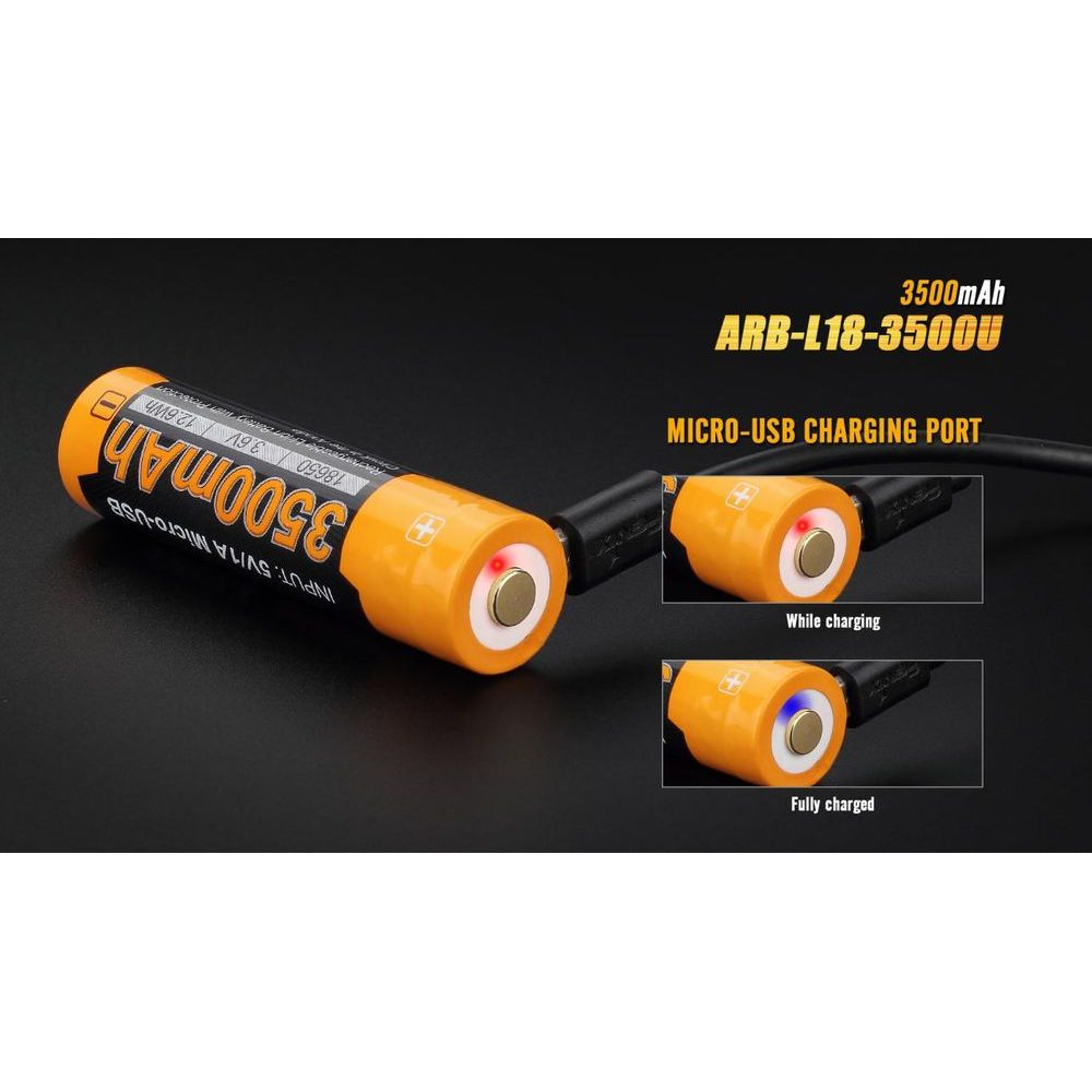 18650 3500 mAh (Li-ion) USB