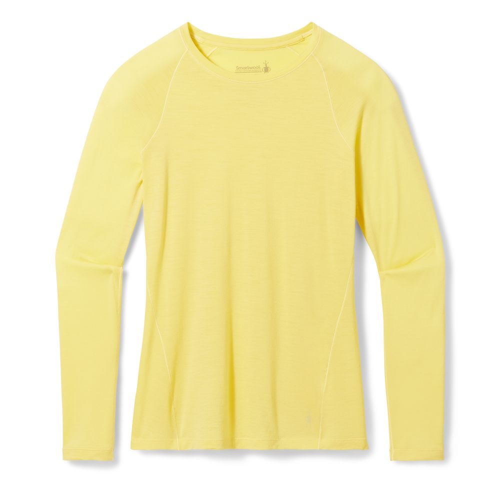 W CLASSIC A-S MERINO P-B DYE BL LS BOXED canary