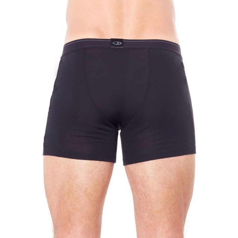 M 175 Everyday Boxers w fly BLACK