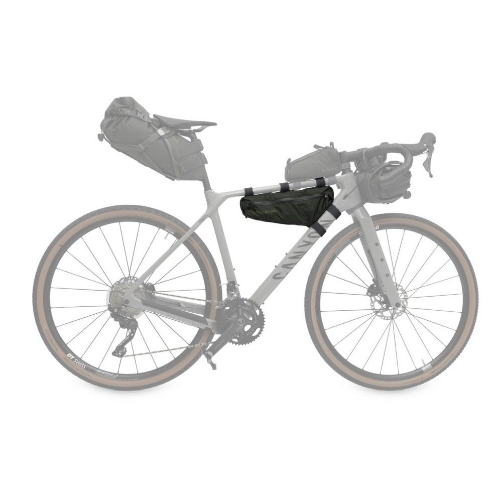 Triangle frame bag MKIII Grey