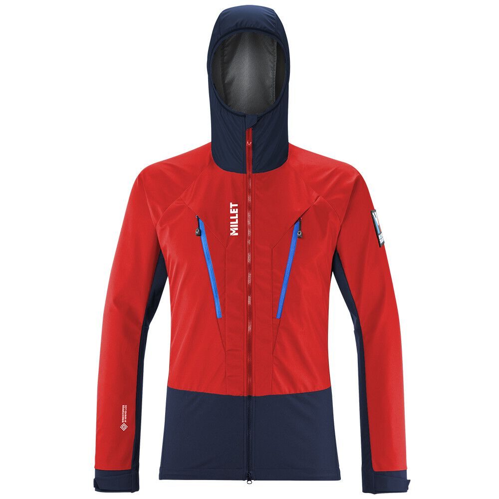 Trilogy V Icon Infin Jkt, Saphir/Rouge New