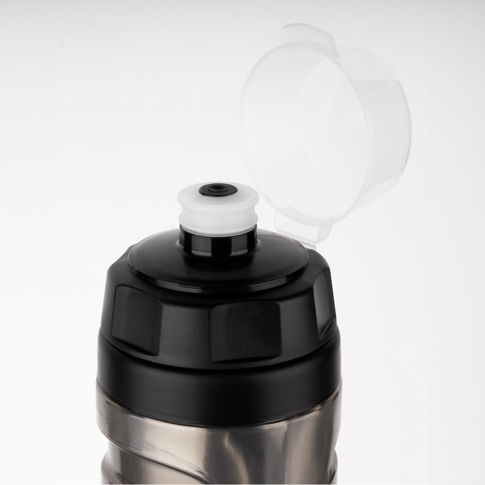 WARM 0,5 l termoláhev, transp. černá