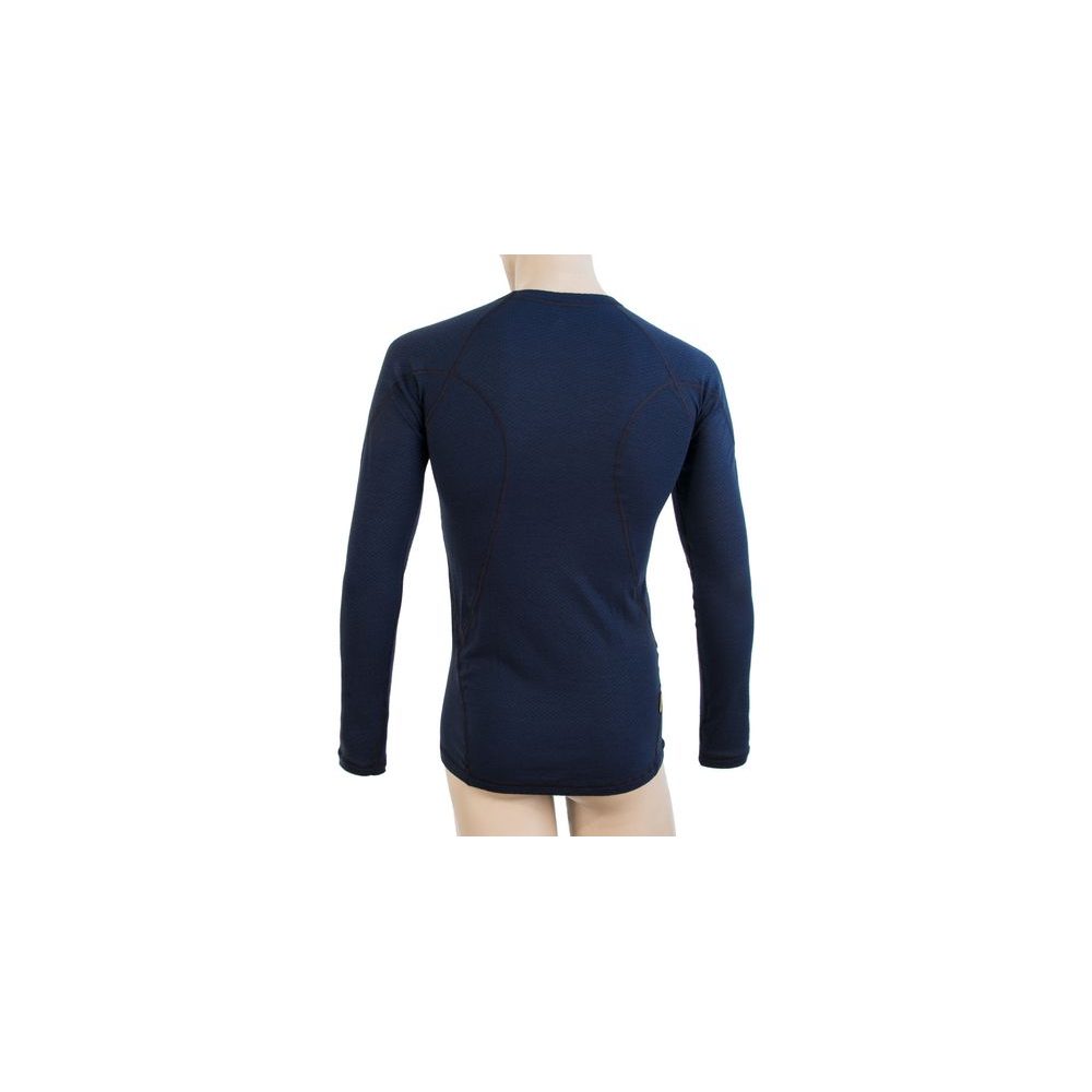 MERINO DF pánské triko dl. rukáv deep blue