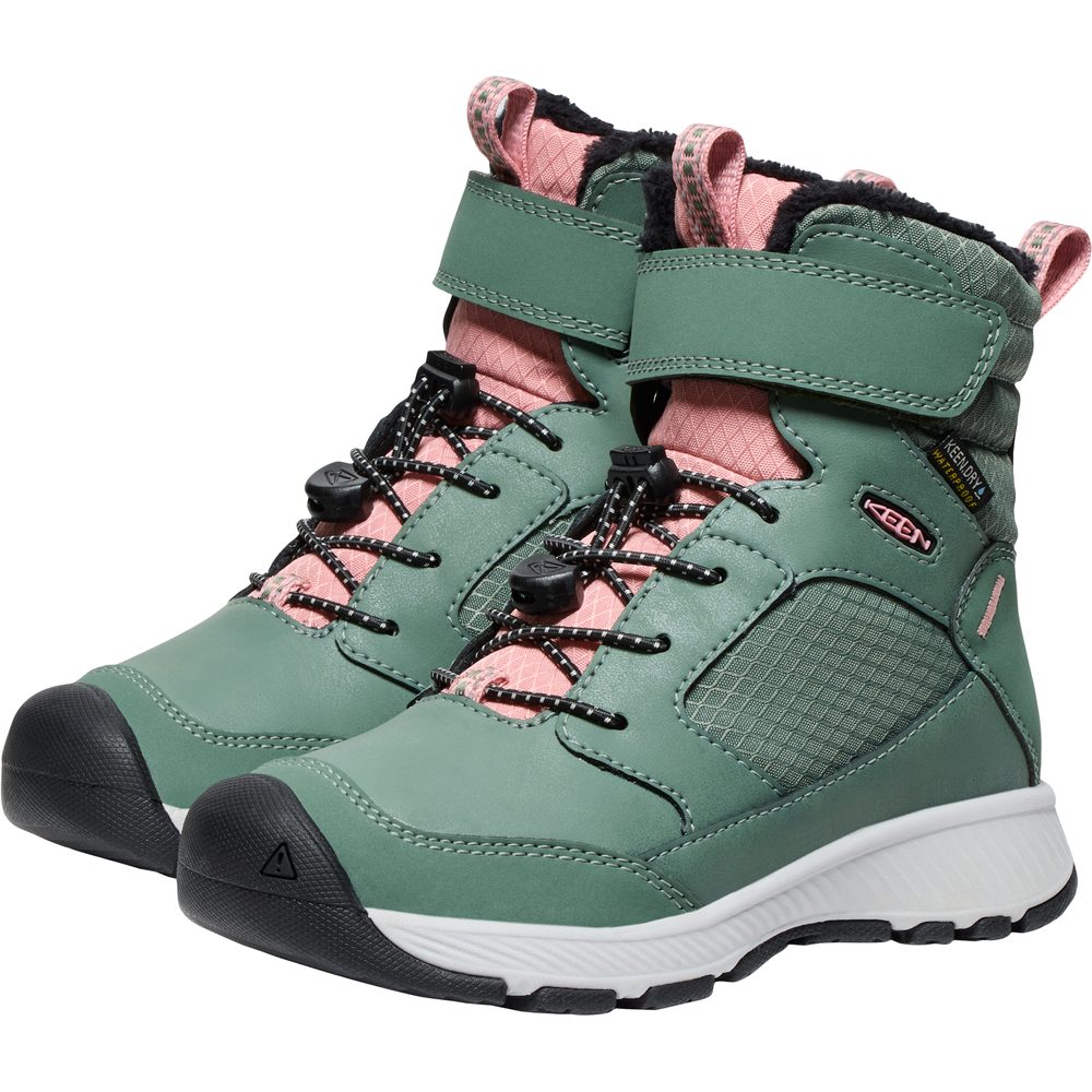 SKUA WINTER WP CHILDREN dark forest/rose elegance
