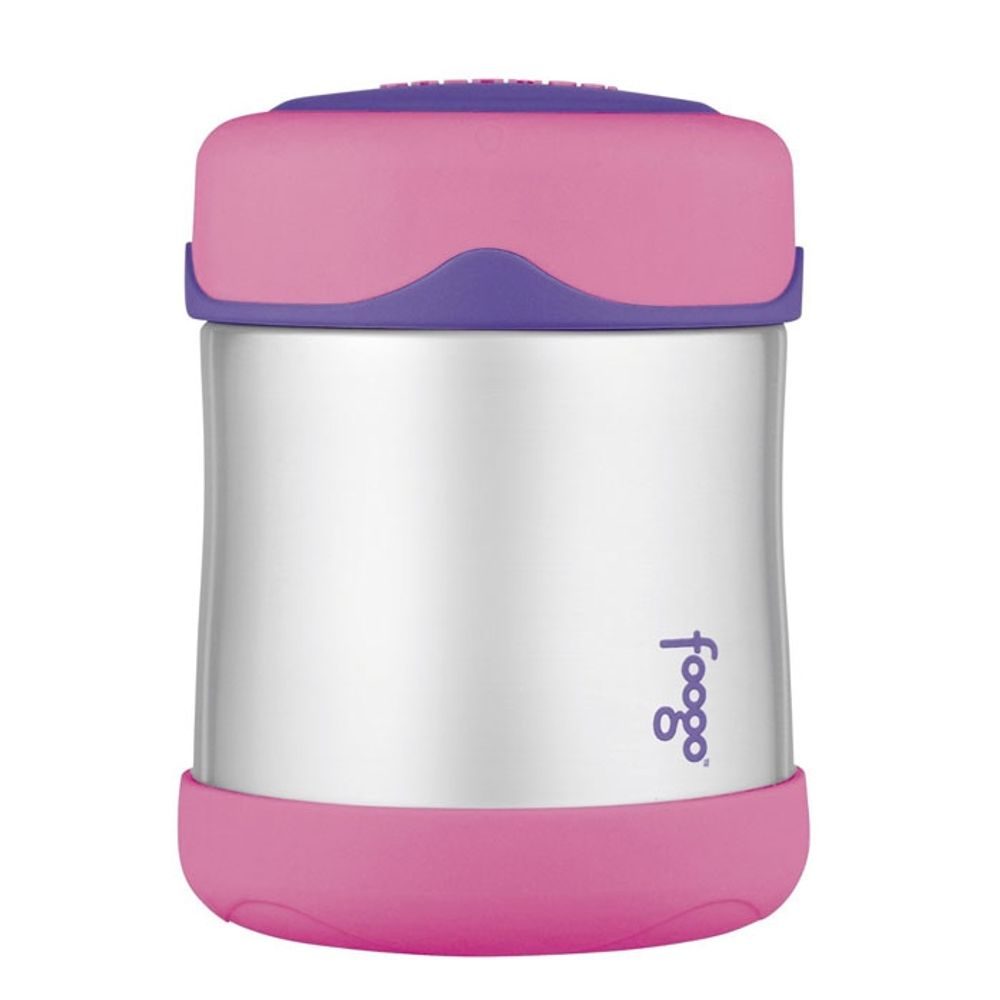 Baby food thermos 290 ml pink