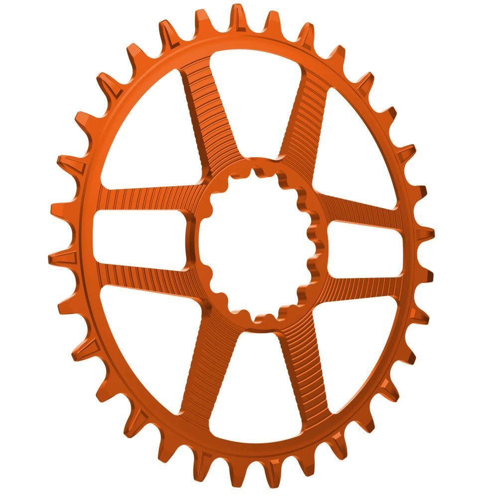 Helix R Guidering | DM | 32T | 52/55mm Flip Flop | Naranja